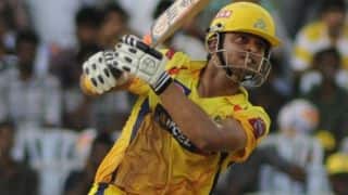 Suresh Raina's fifty guides Chennai Super Kings to 138/4 against Royal Challengers Bangalore in IPL 2014